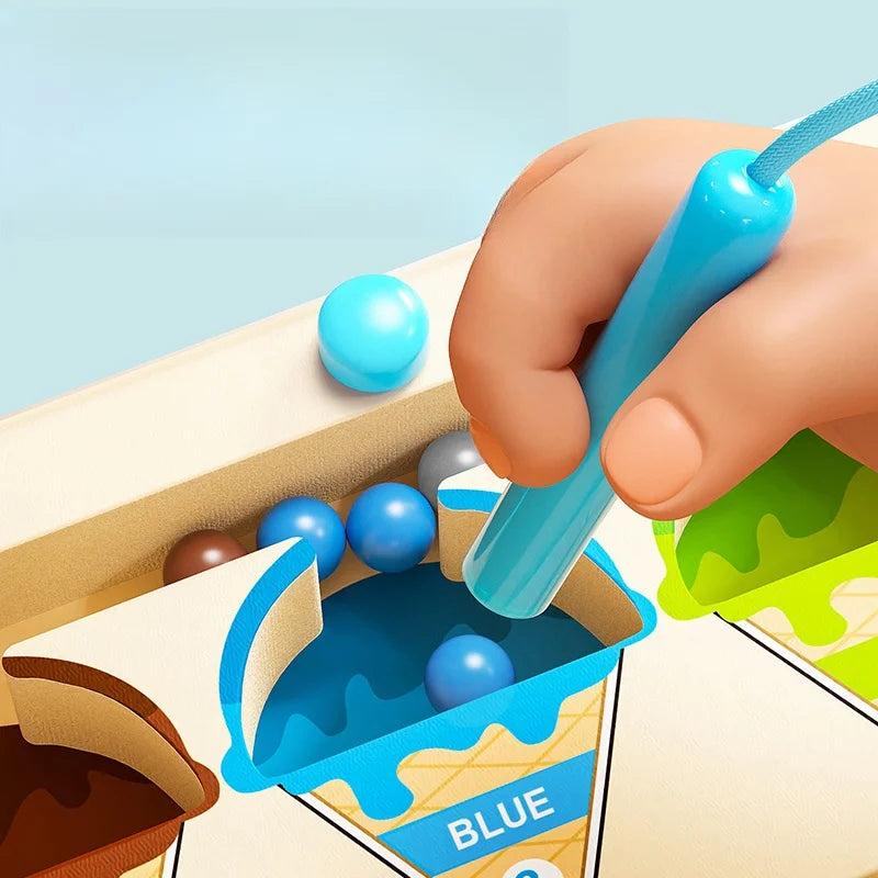 Magnetic Digital Bead Toy