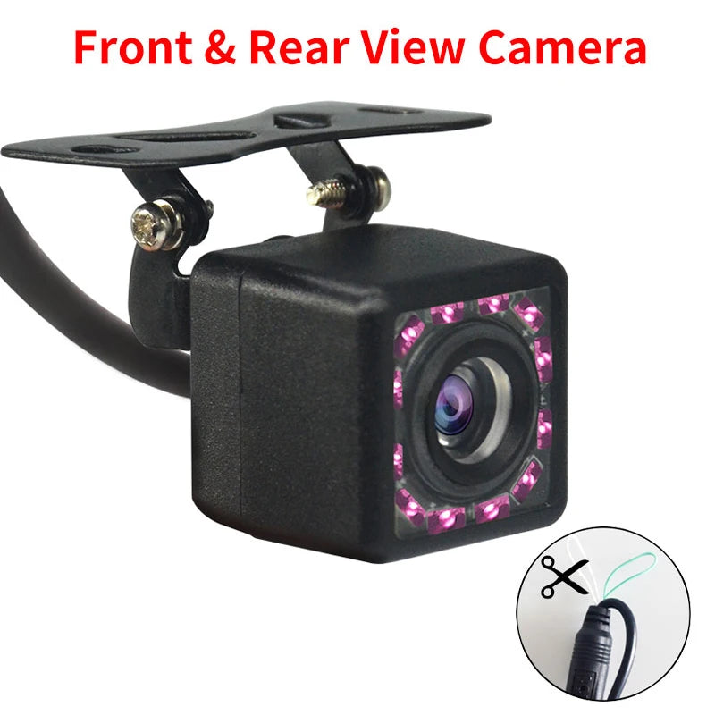 Hippcron Car Rear View Camera 4 LED Night Vision