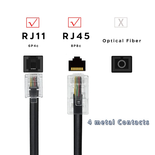 COMNEN RJ11 to RJ45 Telephone Data Cable