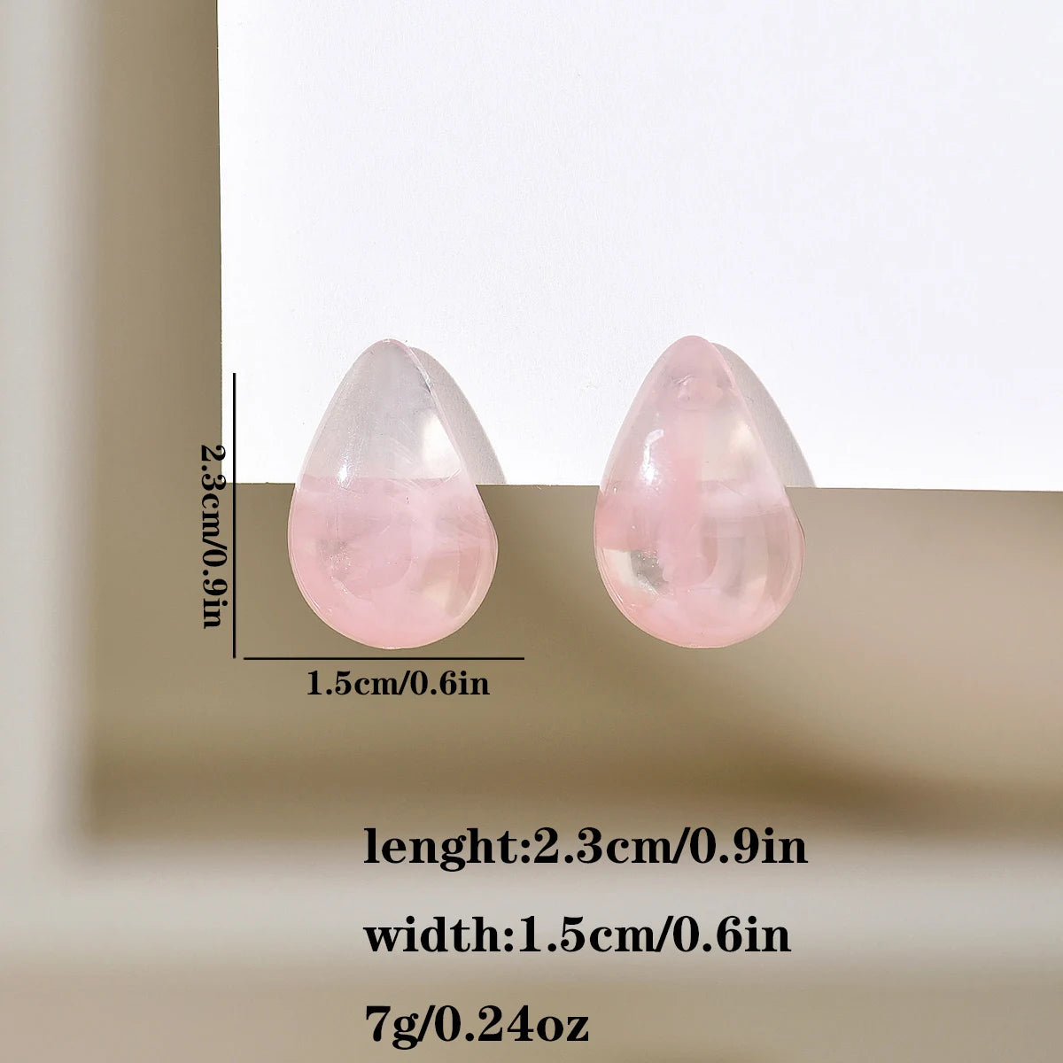 3 Pair Vintage Water Drop Earrings