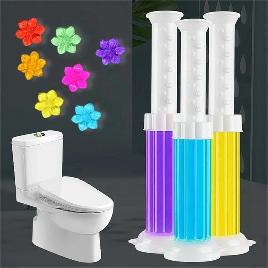 1/3/6/9Pcs Multipack Flower Aroma Toilet Cleaning Gel
