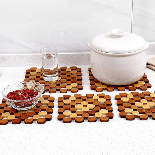 Bamboo Insulation Pad for Kitchen Table Protection