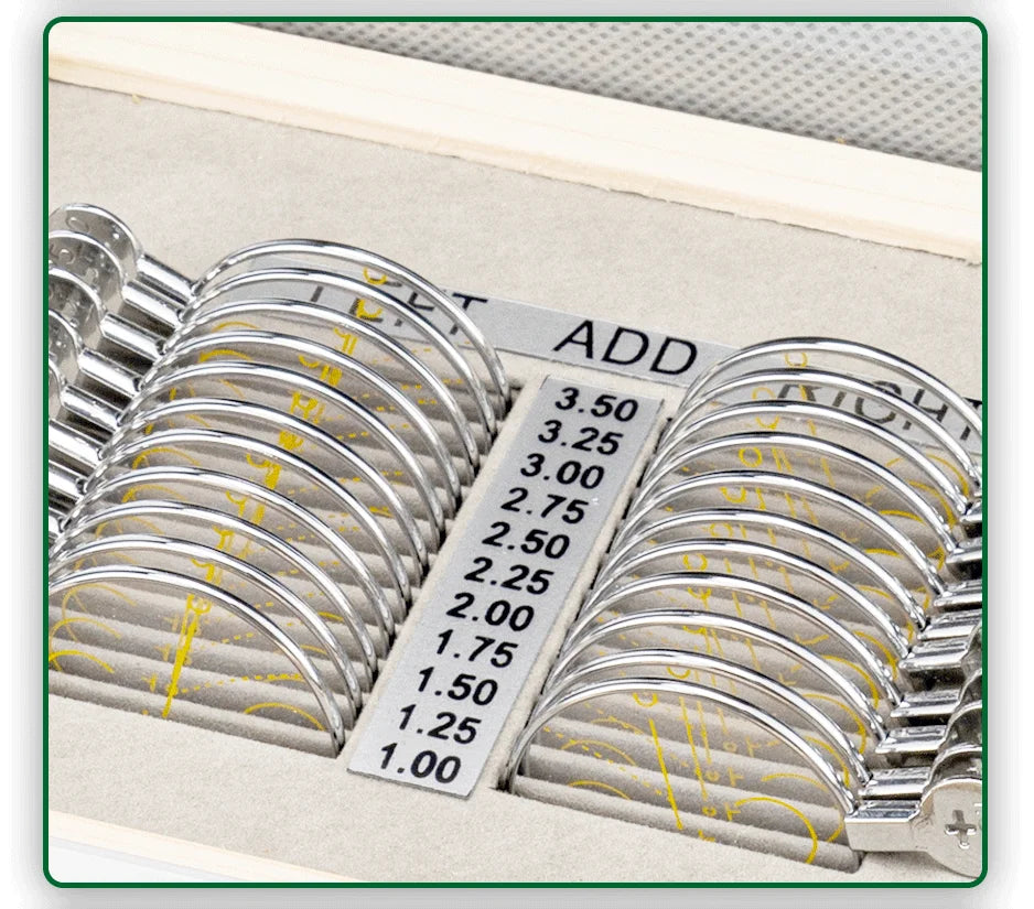 22Pcs Progressive Trial Lens Set