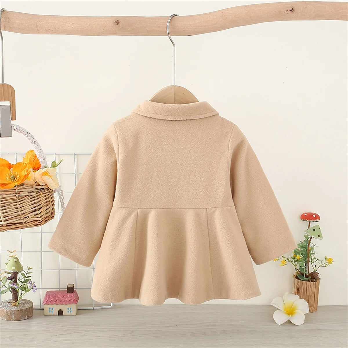 Spring And Autumn Baby Long Sleeve Coat