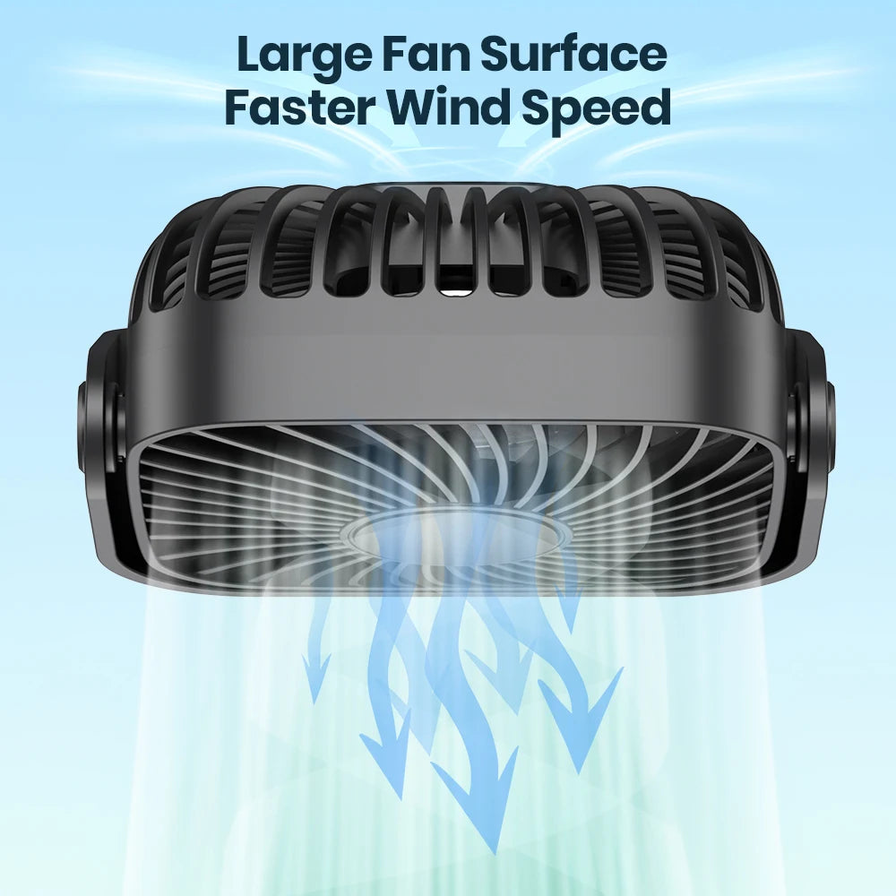 TOPK 4Inch USB Mini Portable Fan for Camping