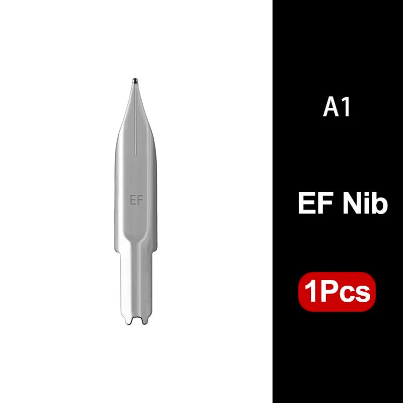 Fountain Pen Retractable EF/F Nib Metal With Clip