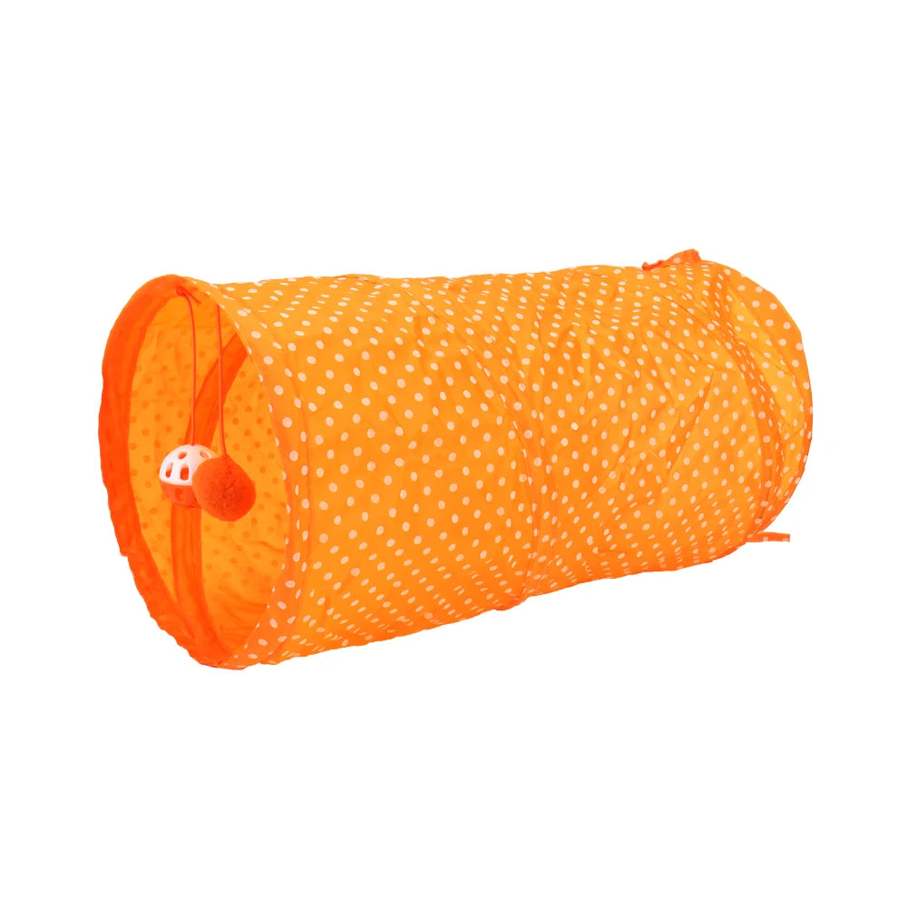 Foldable Cat Play Tunnel Tube Toy
