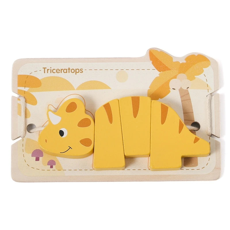 Baby Animal Threading Toy