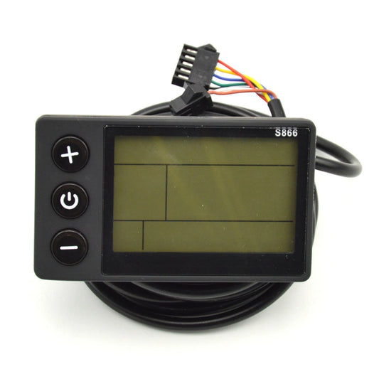 S866 Electric Bicycle Display LCD Meter