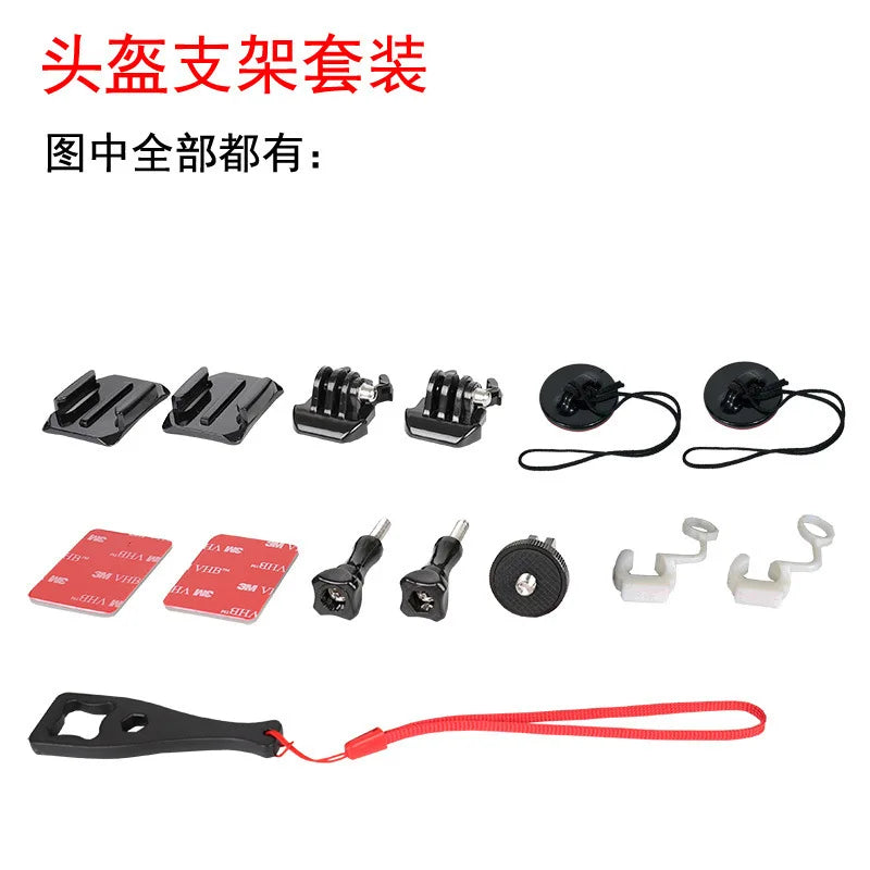 Cycling Motorcycle Helmet Bracket Camera