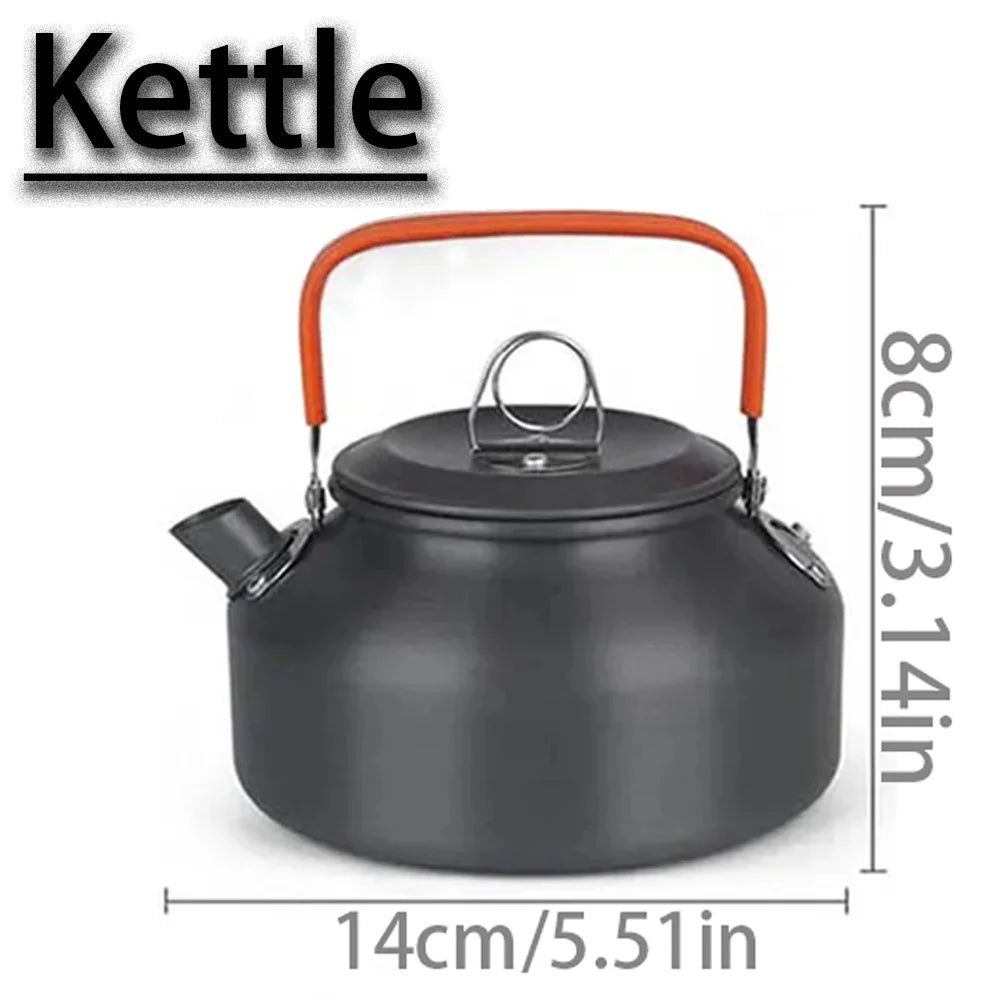 Camping Cookware Kit for Hiking, Picnic & Outdoor Cooking