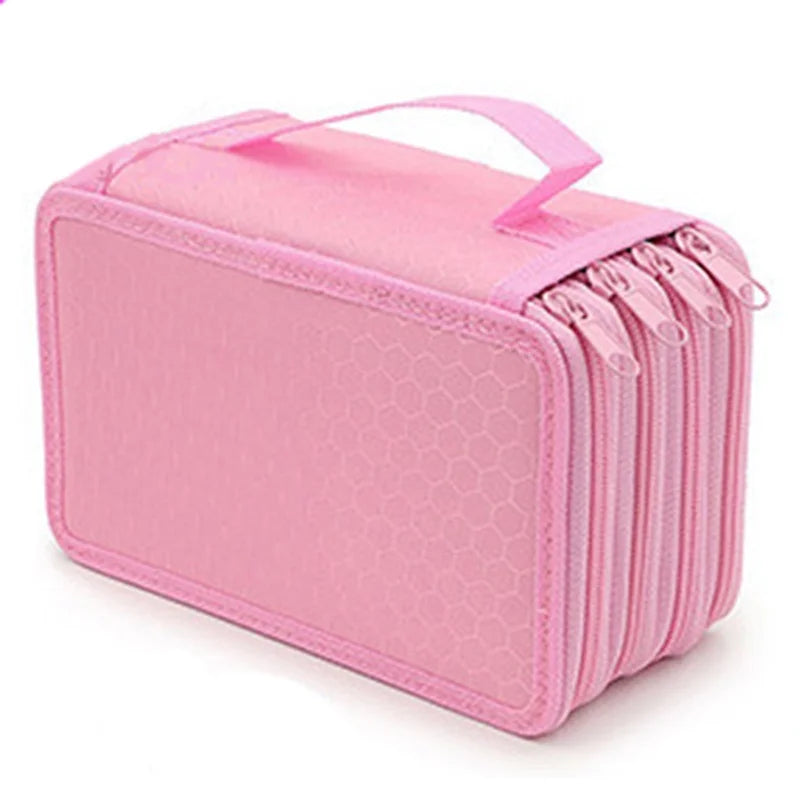 Large Capacity 72-Slot Pencil Case