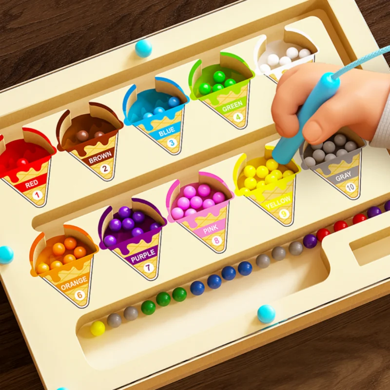 Magnetic Digital Bead Toy