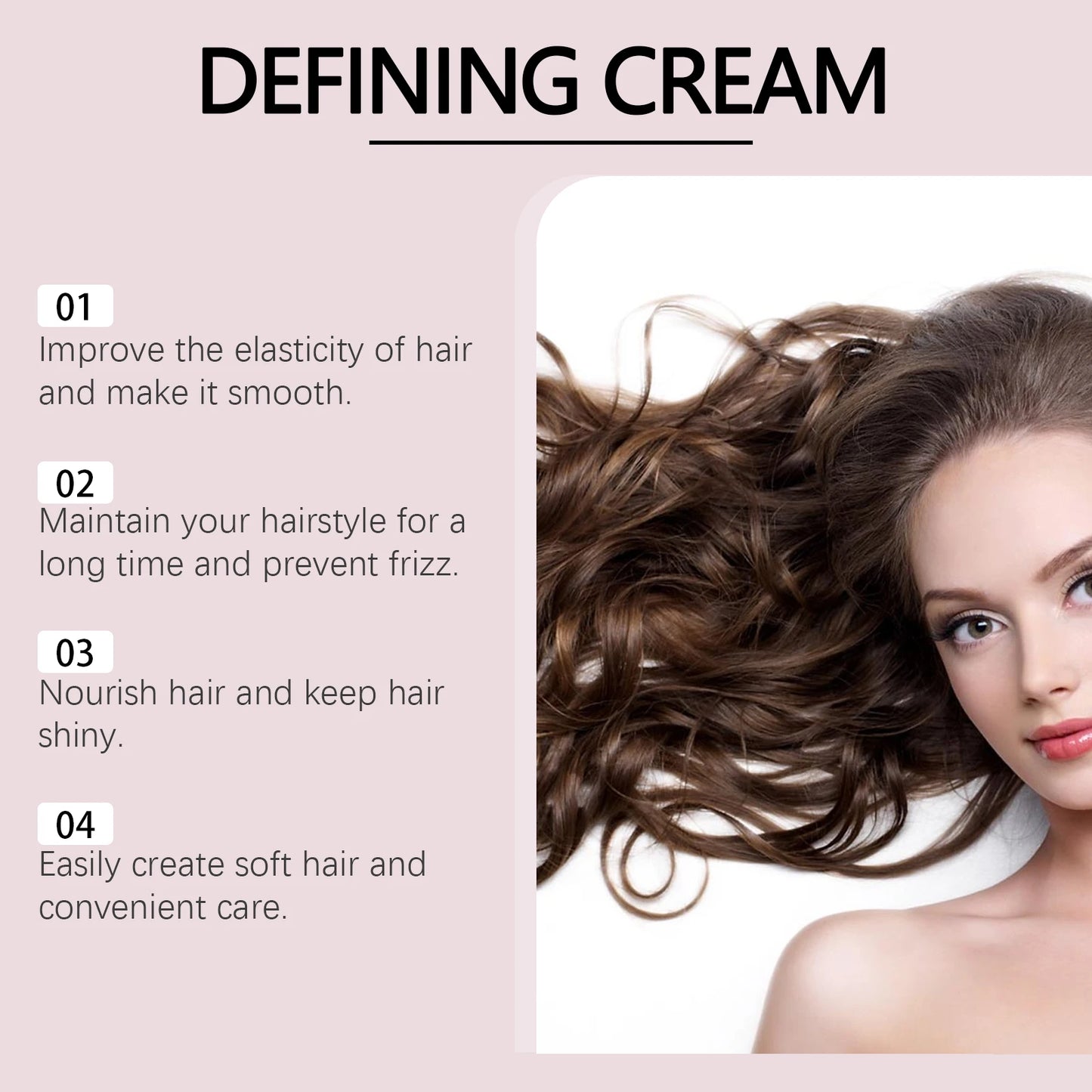 Curl Styling Elasting Nourishing Hair
