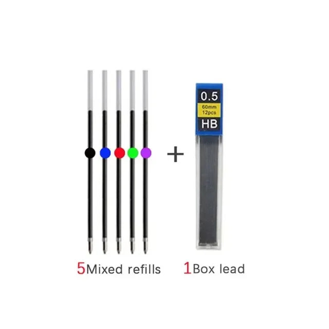 Automatic Pencil Multifunction Pencil With  5 Colors replacement
