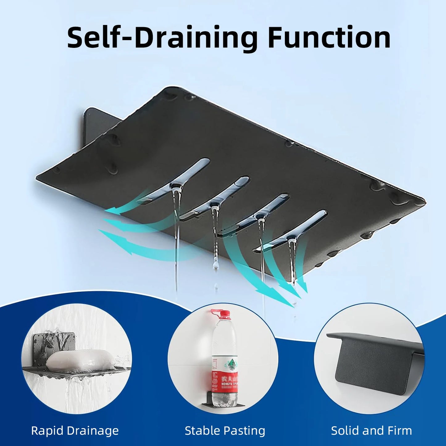 Aluminum Alloy Bathroom Soap Holder