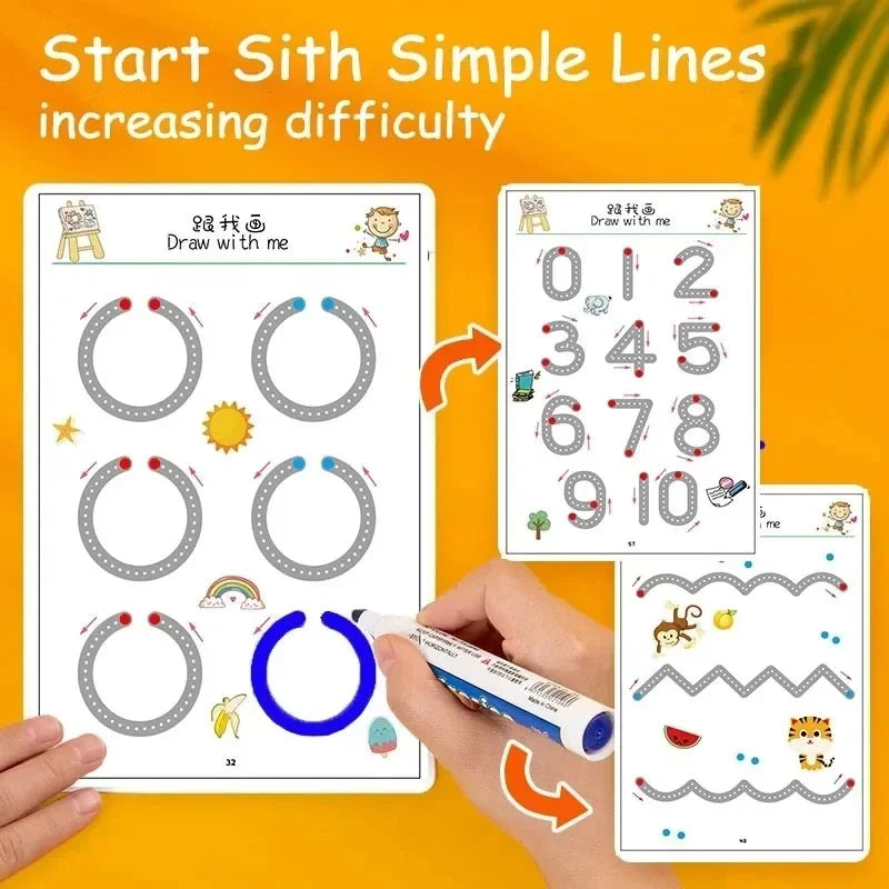 Reusable Magical Tracing Workbook