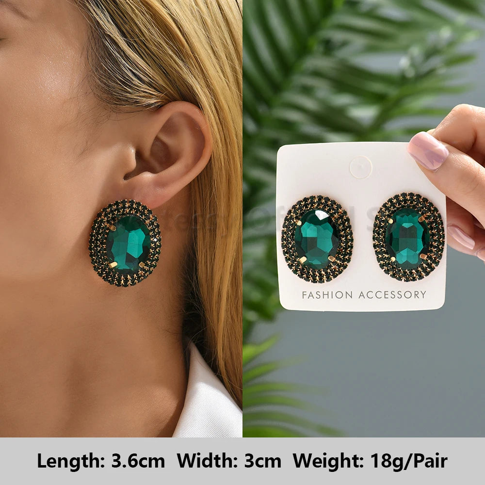 Classic Crystal Earrings