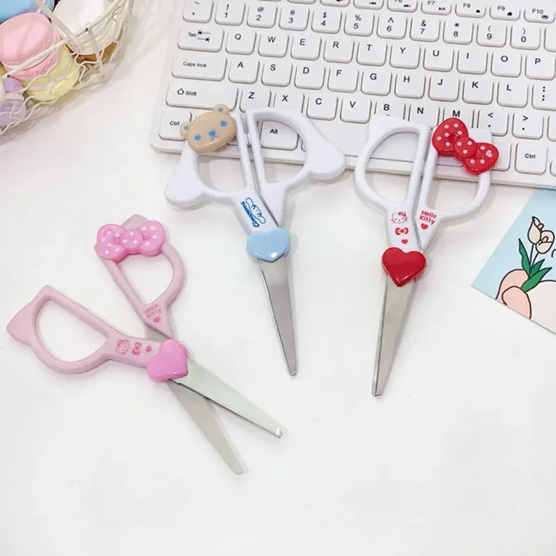San Liou Cute Cartoon Hello Kitty My Melody Kuromi Scissors