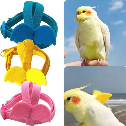 Adjustable Bird Flight Harness & Training Leash