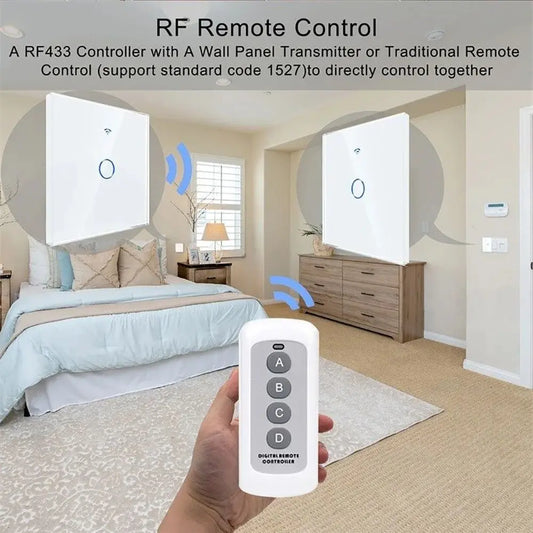 Touch Control Smart Wall Switch for Alexa & Google Home