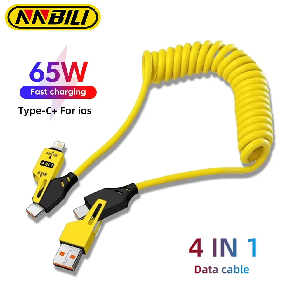 NNBILI 4 in 1 65W USB Type C For IPhone