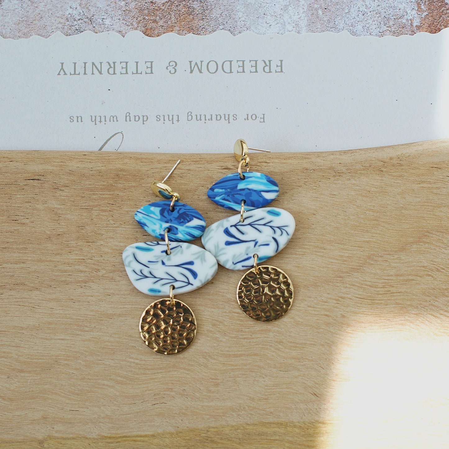 Bohemian Vintage Earthy Tone Earrings