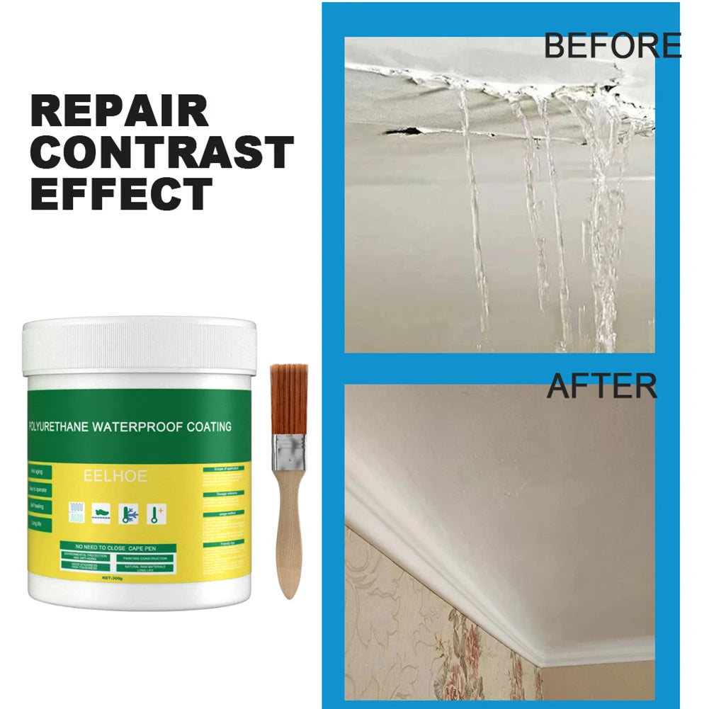 100/900g Transparent Waterproof Agent Toilet Anti-Leak Glue