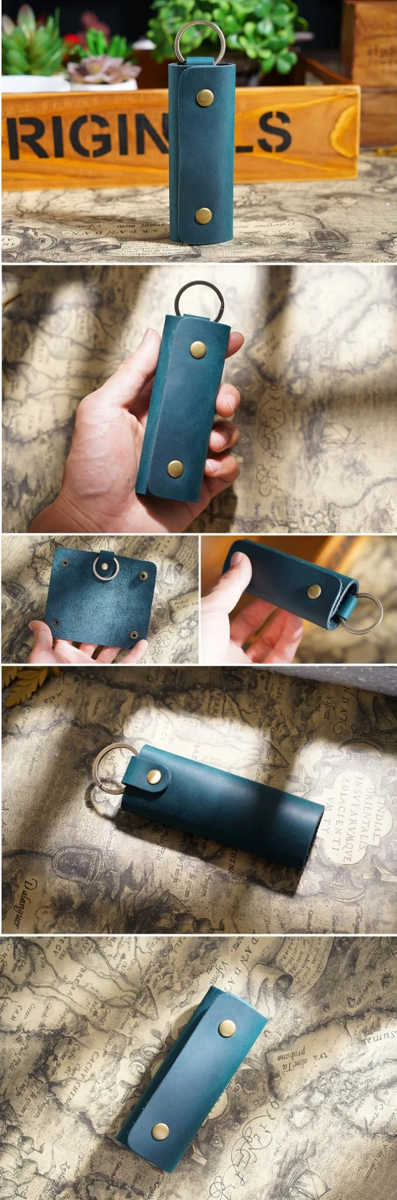 Genuine Leather Key Holder