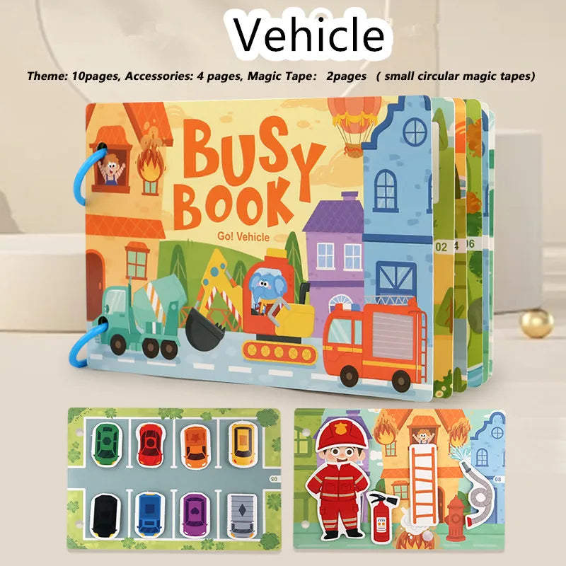 Busy Book Activities for Kids