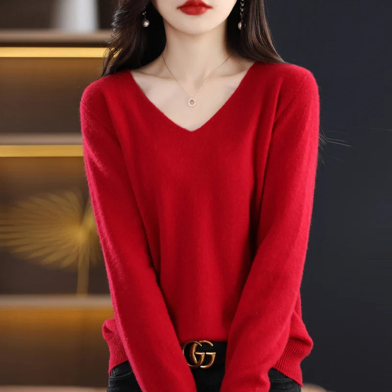 100% Pure Wool Cashmere Sweater