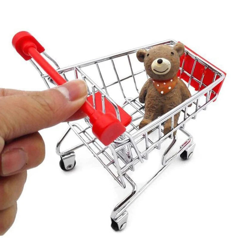Mini Supermarket Shopping Trolley