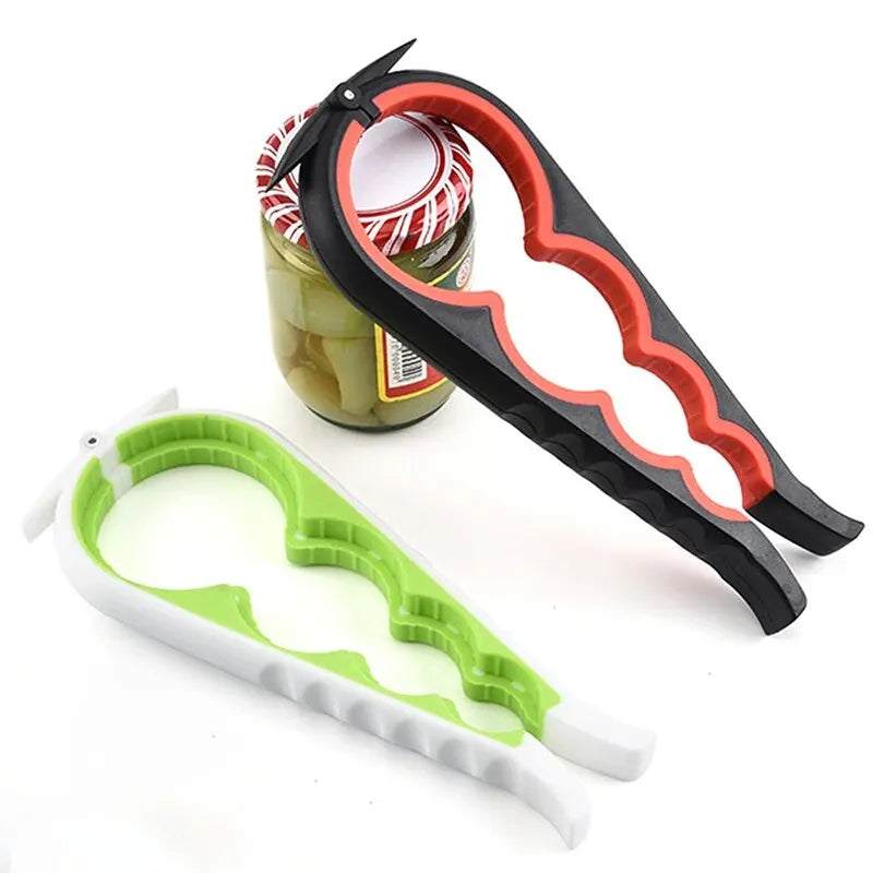 Multi Functional 4in1 Beverage Bottle Can Opener
