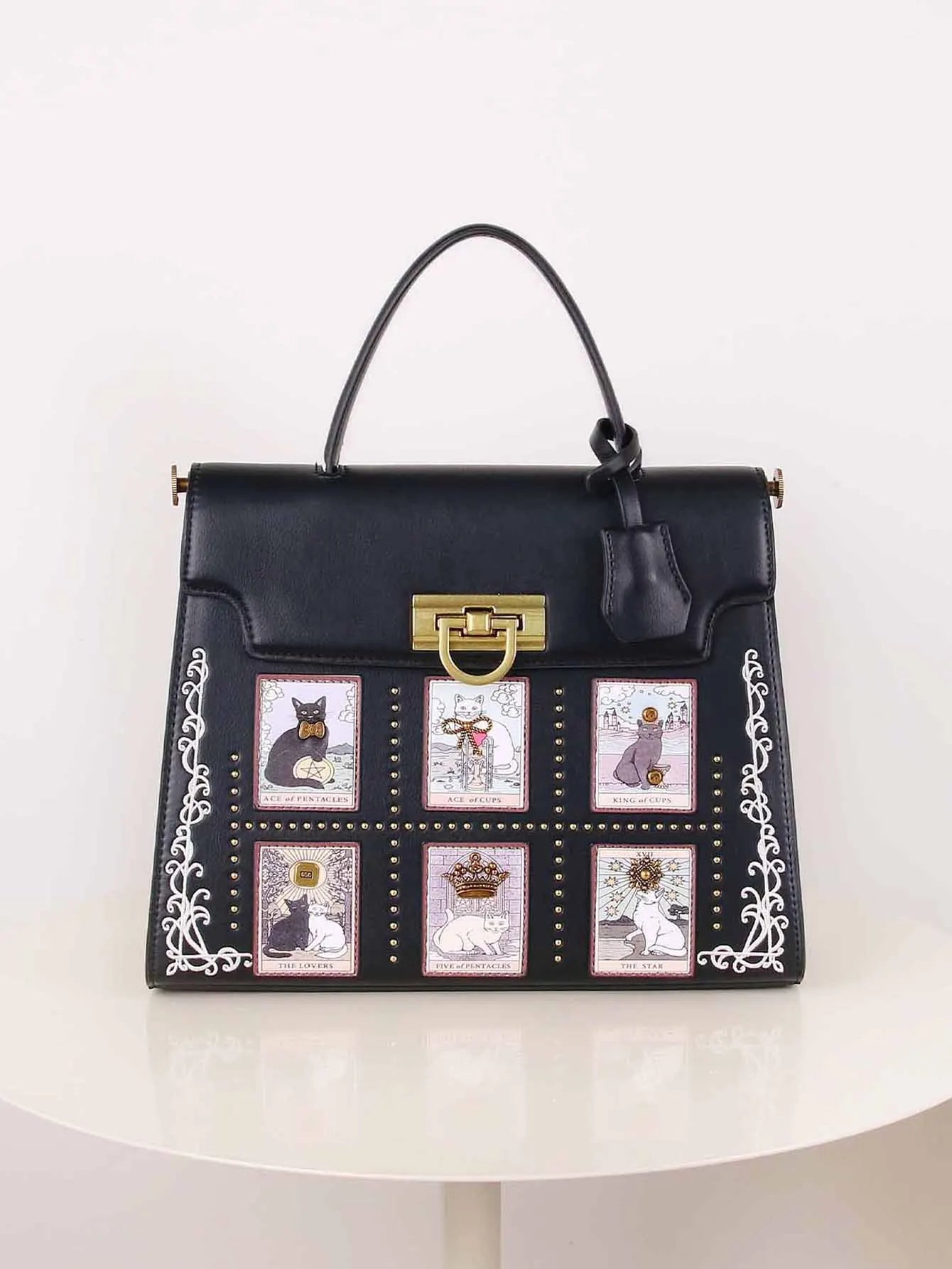 Embroidered Dream House Women’s Handbag
