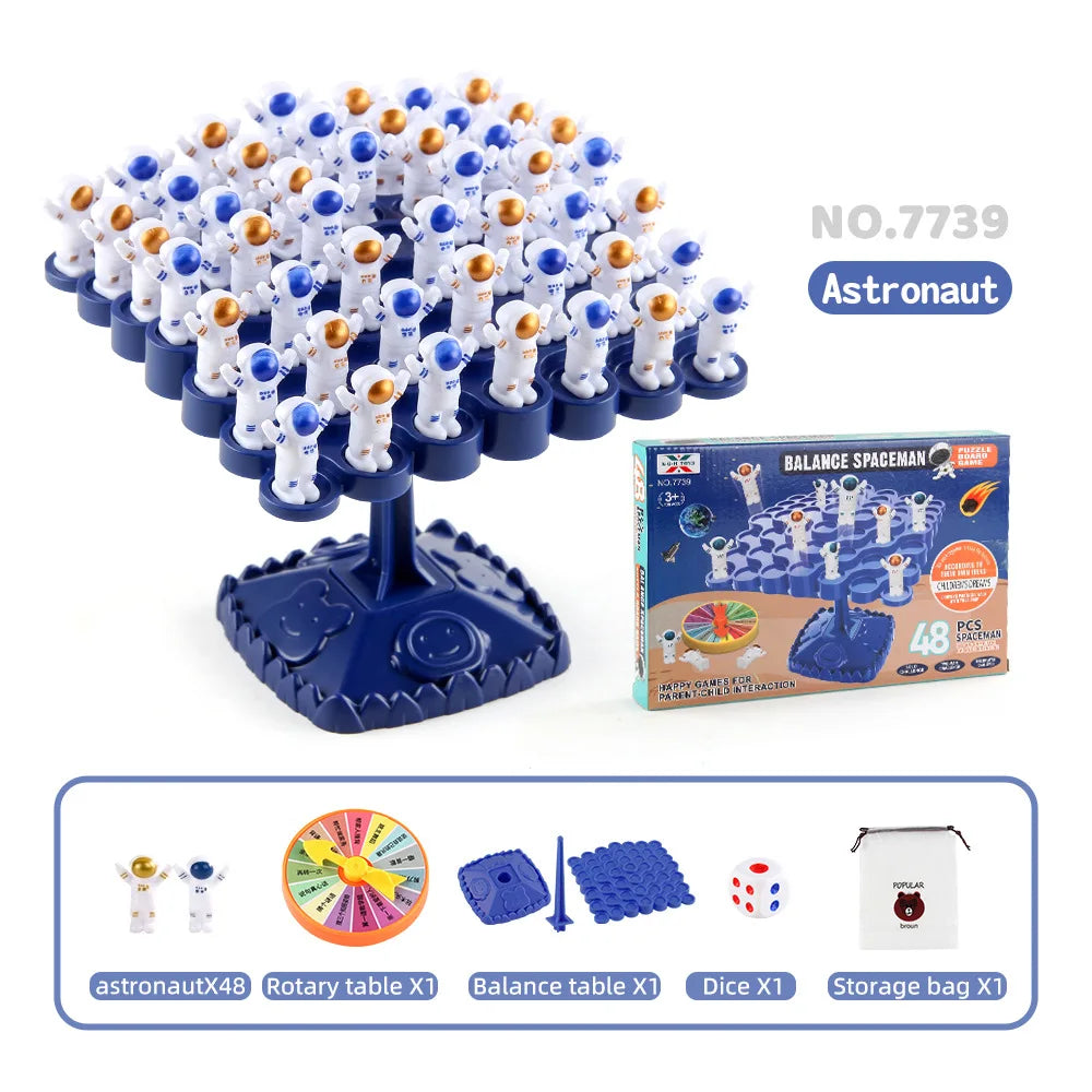 Frog Balance Tree Children Montessori Math Toy