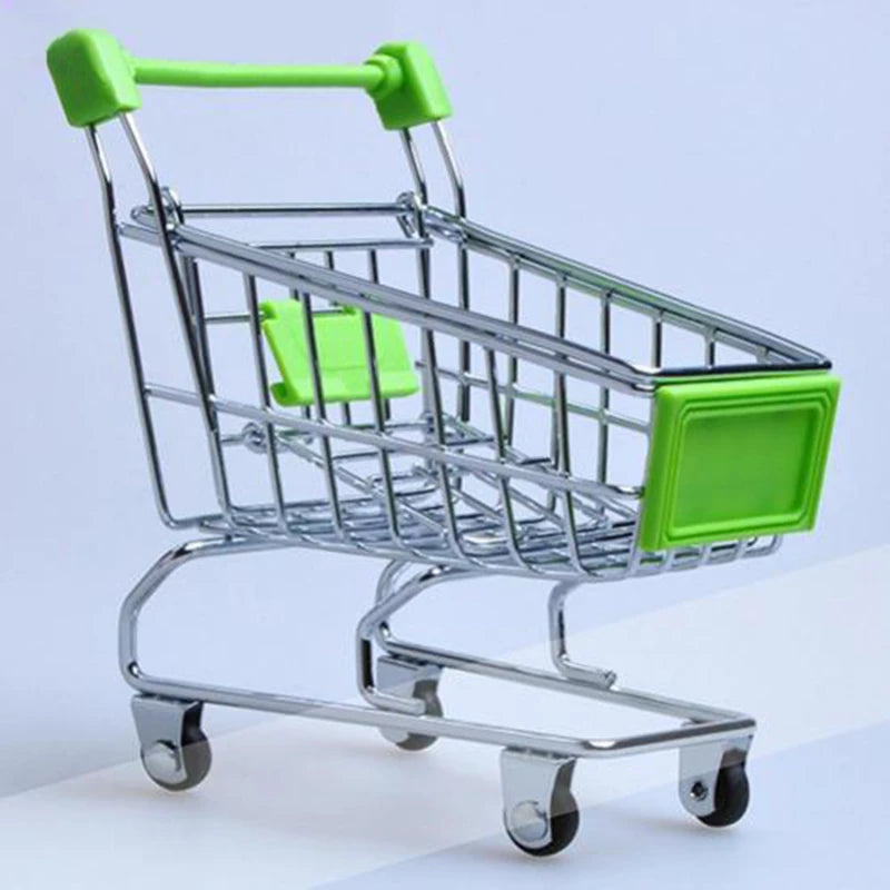 Mini Supermarket Shopping Trolley