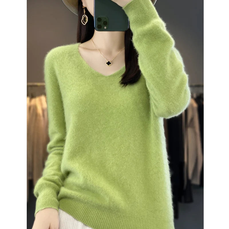 100% Pure Wool Cashmere Sweater