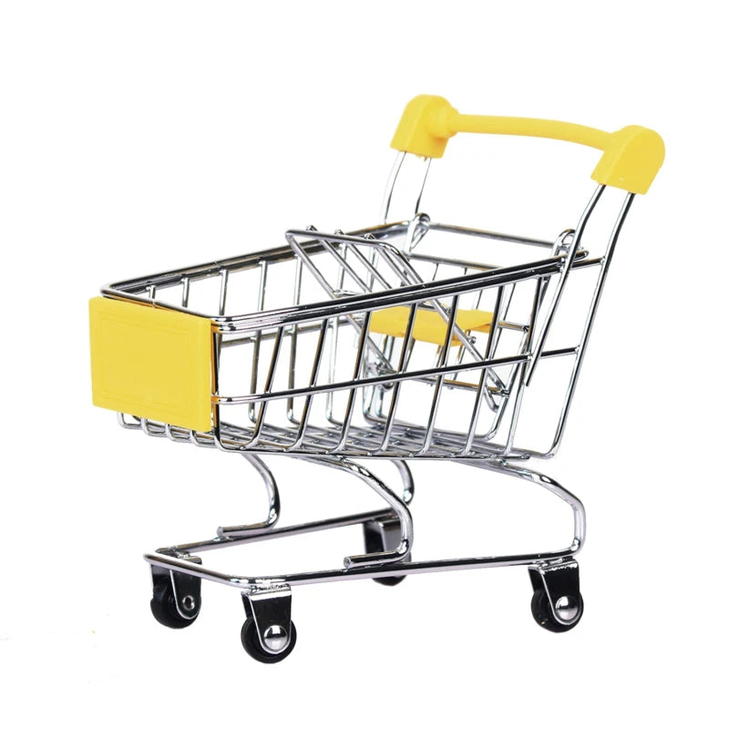 Mini Supermarket Shopping Trolley