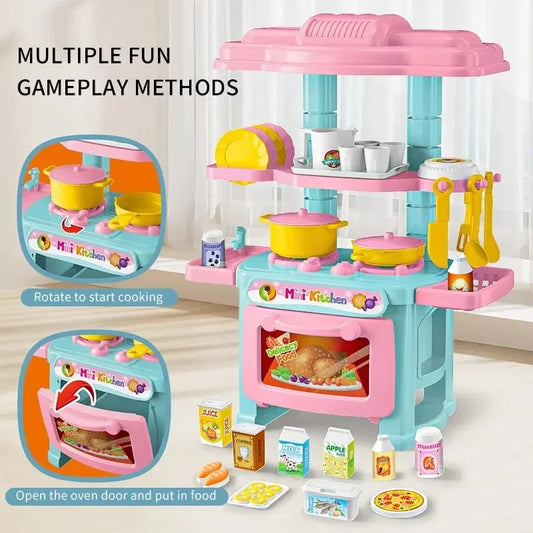 Mini Kitchen Counter Play Set