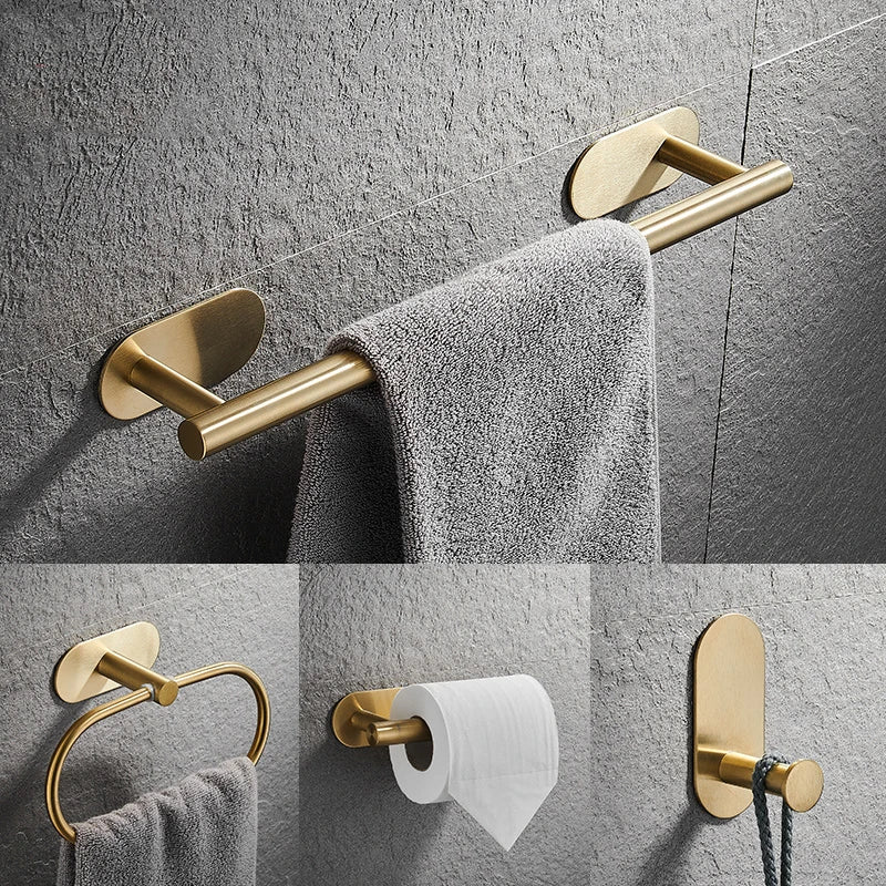 Wall Mount Stainless Steel Towel Bar