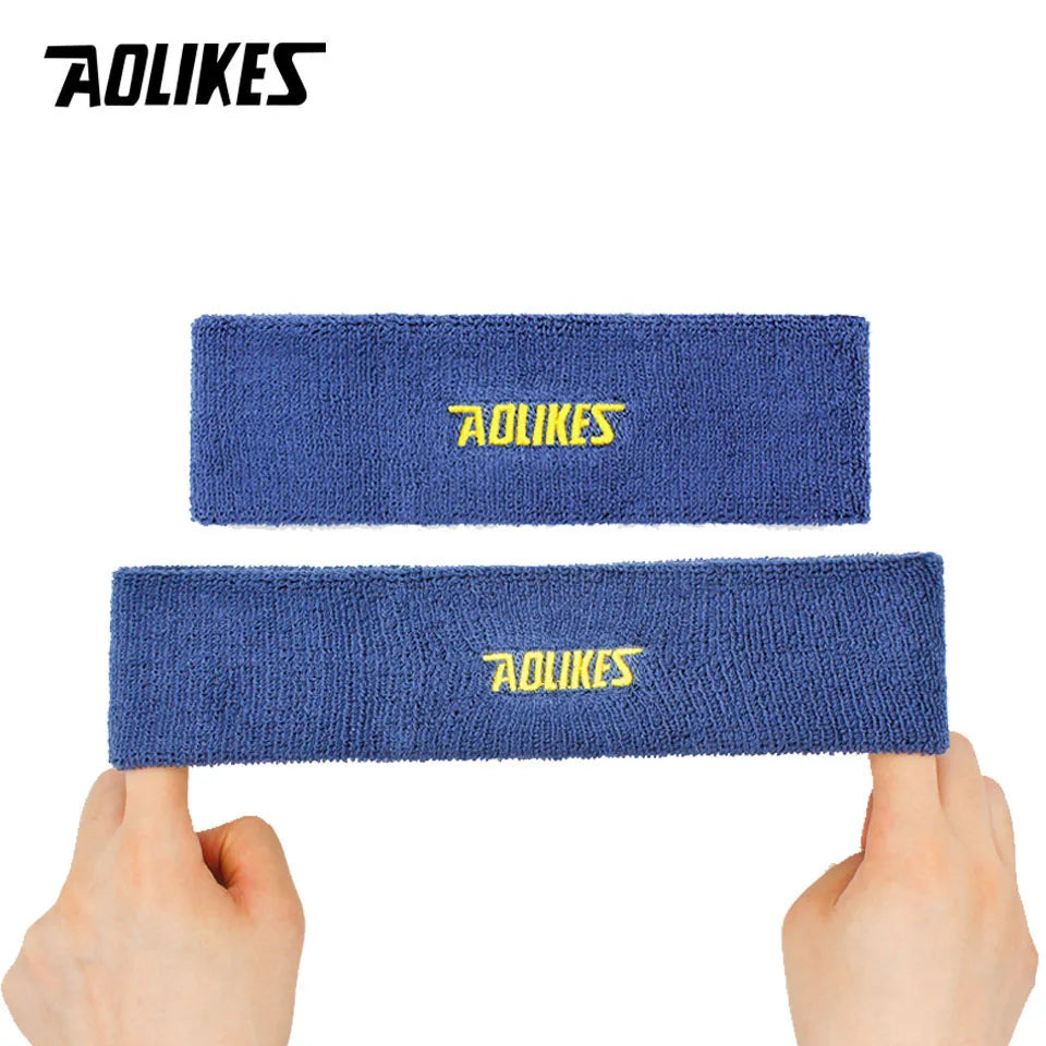 AOLIKES High Quality Cotton Sweat Headband