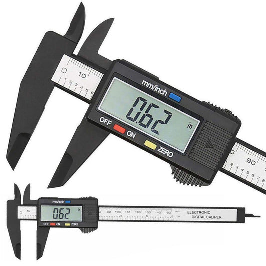 150mm 100mm Electronic Digital Caliper Carbon Fiber Digital Ruler