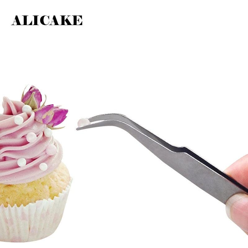 Stainless Steel Tweezers For Sweets And Food Decoration