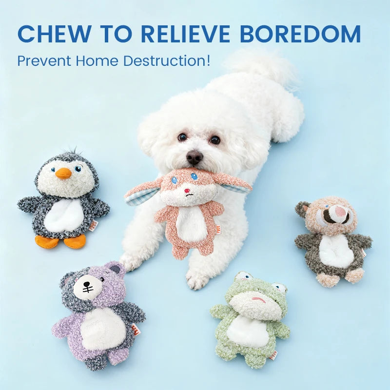 Cute Plush Squeaky Dog Toy
