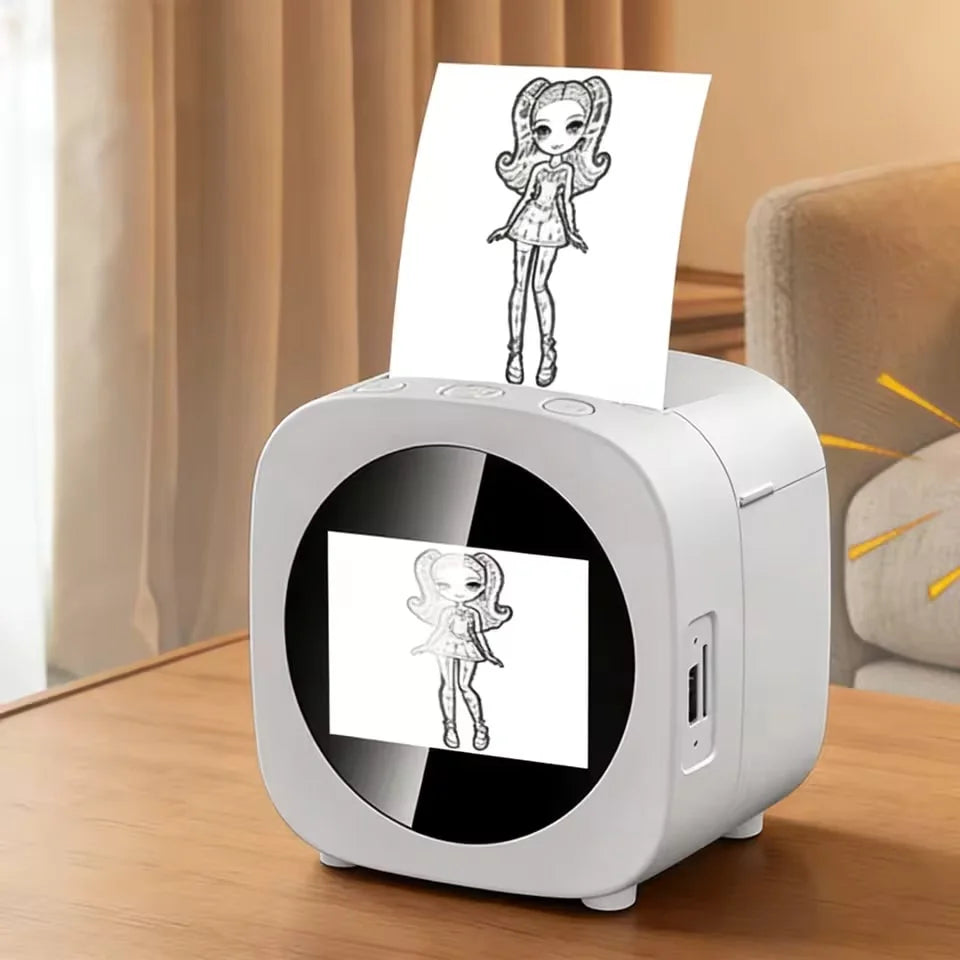 AI Smart Thermal Photo Printer