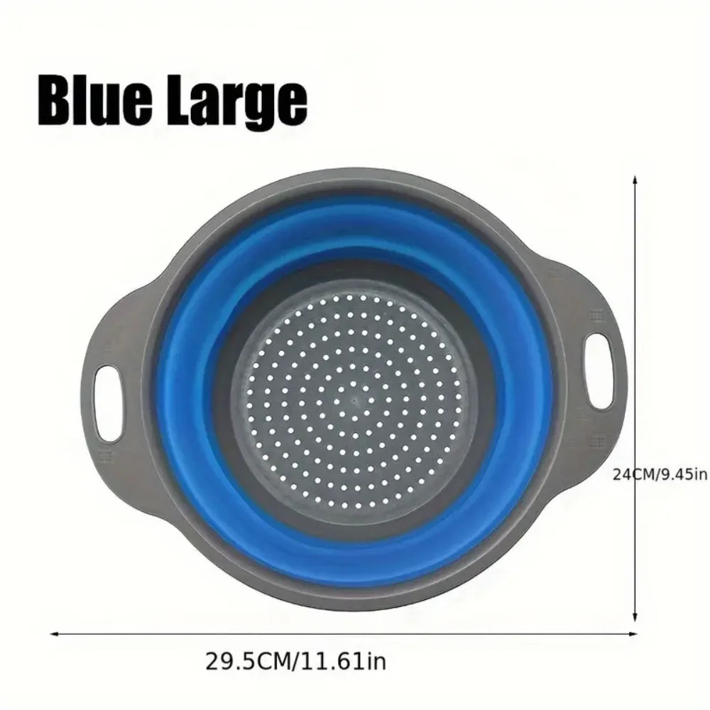 Foldable Kitchen Filter Pot with Handle & Base
