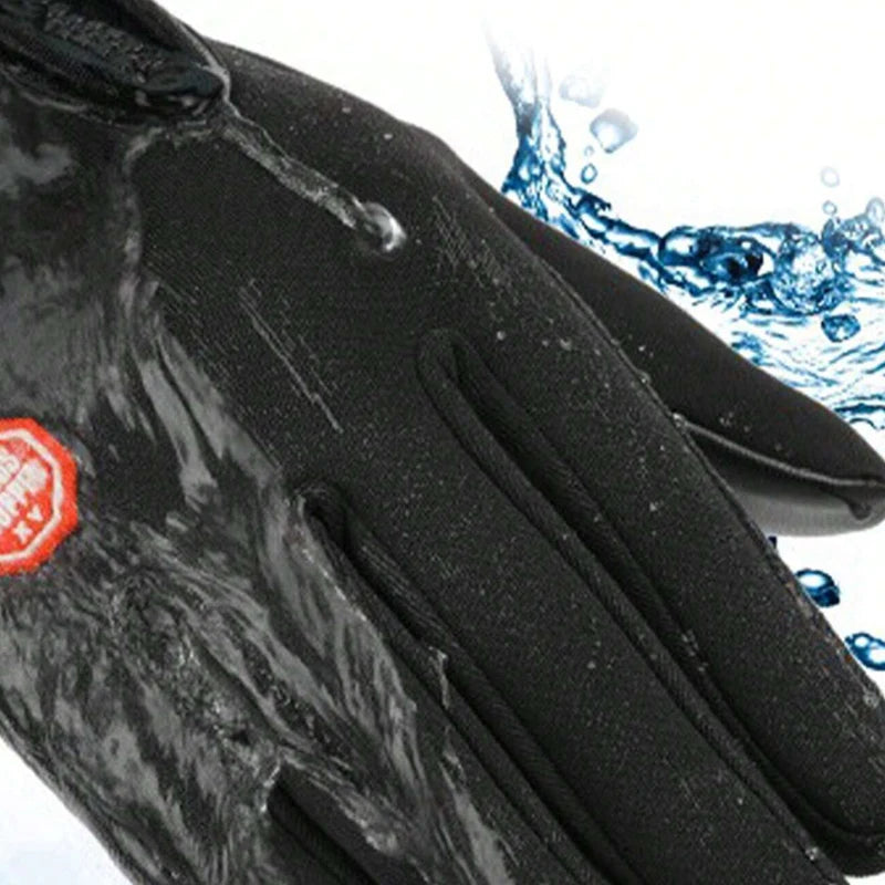 Double Layer Thermal Touch Screen Sports Gloves
