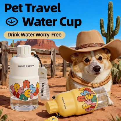 Portable Dog Water Bottle Dispenser