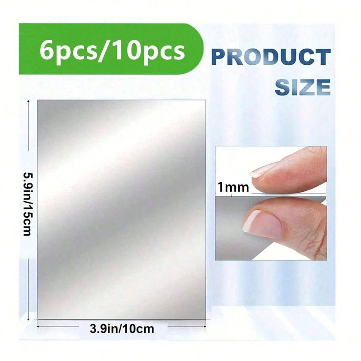 Self-Adhesive Acrylic Mirror Wall Stickers
