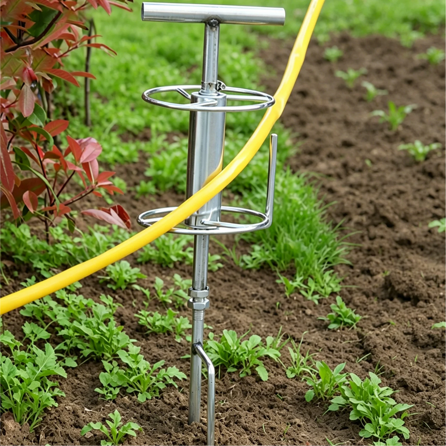 Heavy Duty Garden Hose Guide Stake
